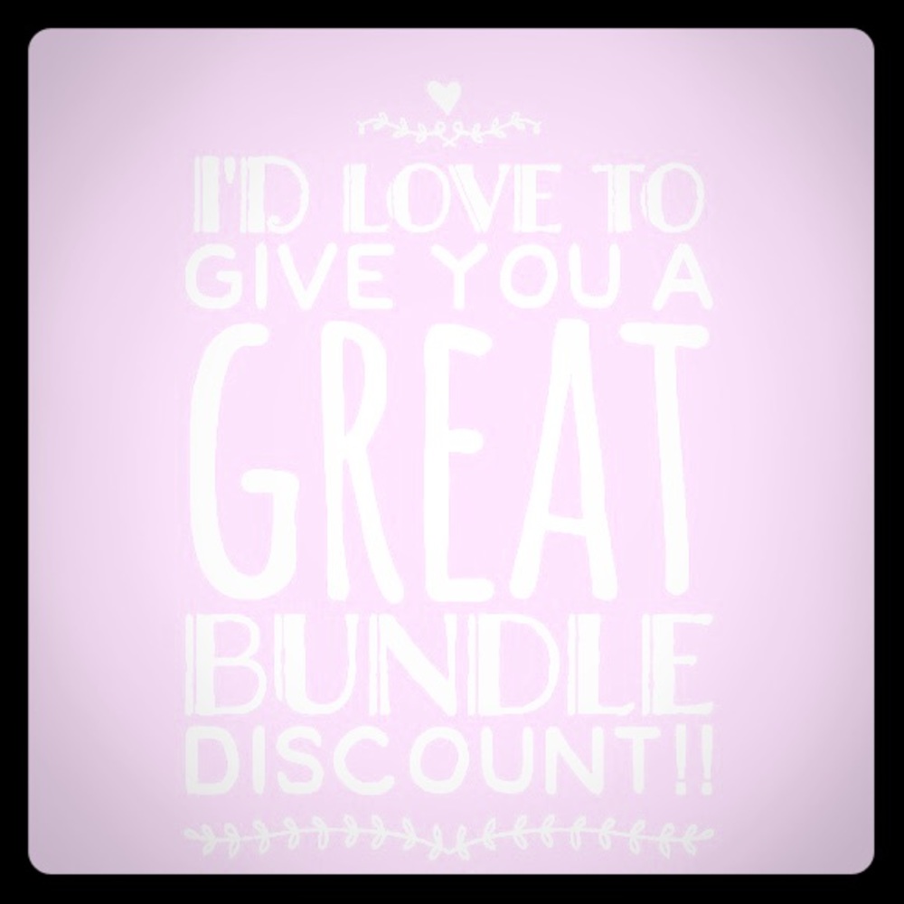 Bundle for best deals!!!